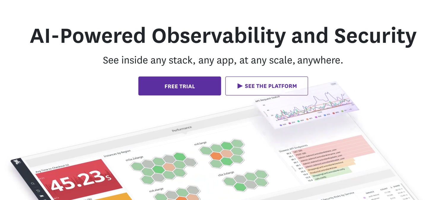 Datadog full-stack observability platform
