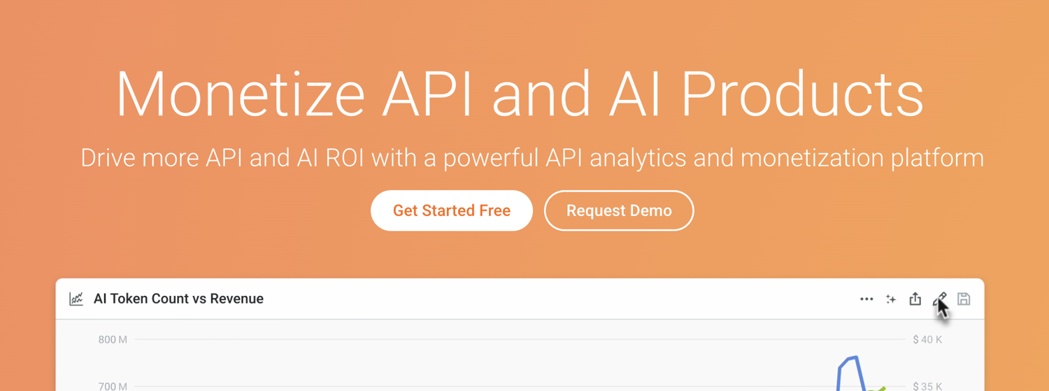 Moesif API monitoring dashboard