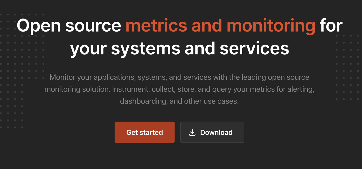 Prometheus open-source monitoring and alerting toolkit