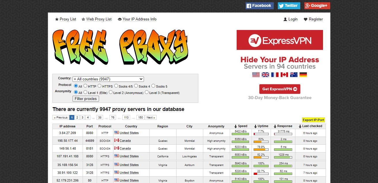 free proxy for pc
