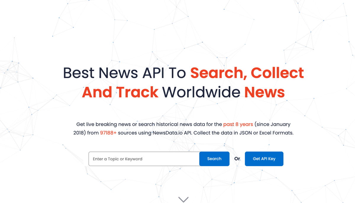 Newsdata.io news aggregation API