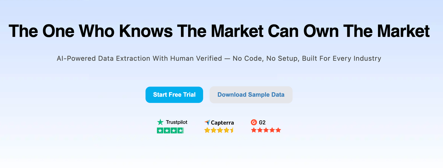 BotScraper marketing-focused scraping service