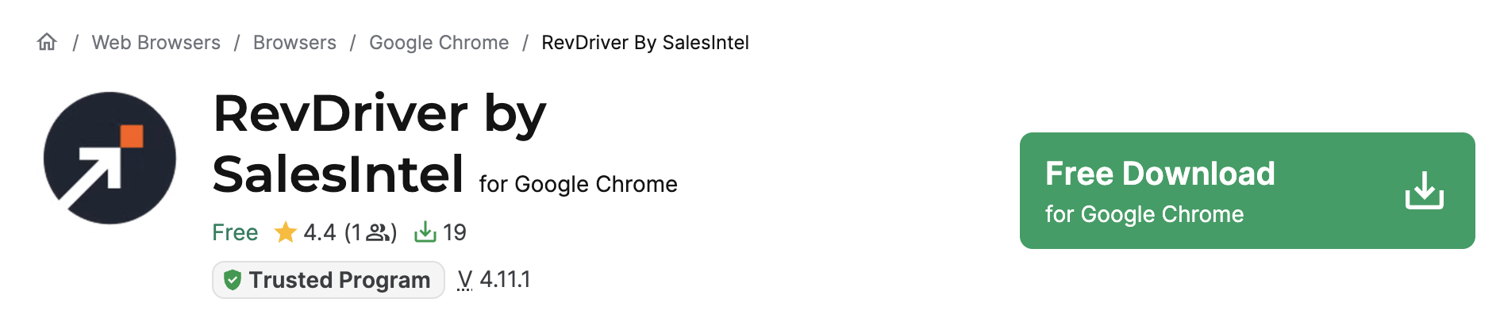 RevDriver free contact finder