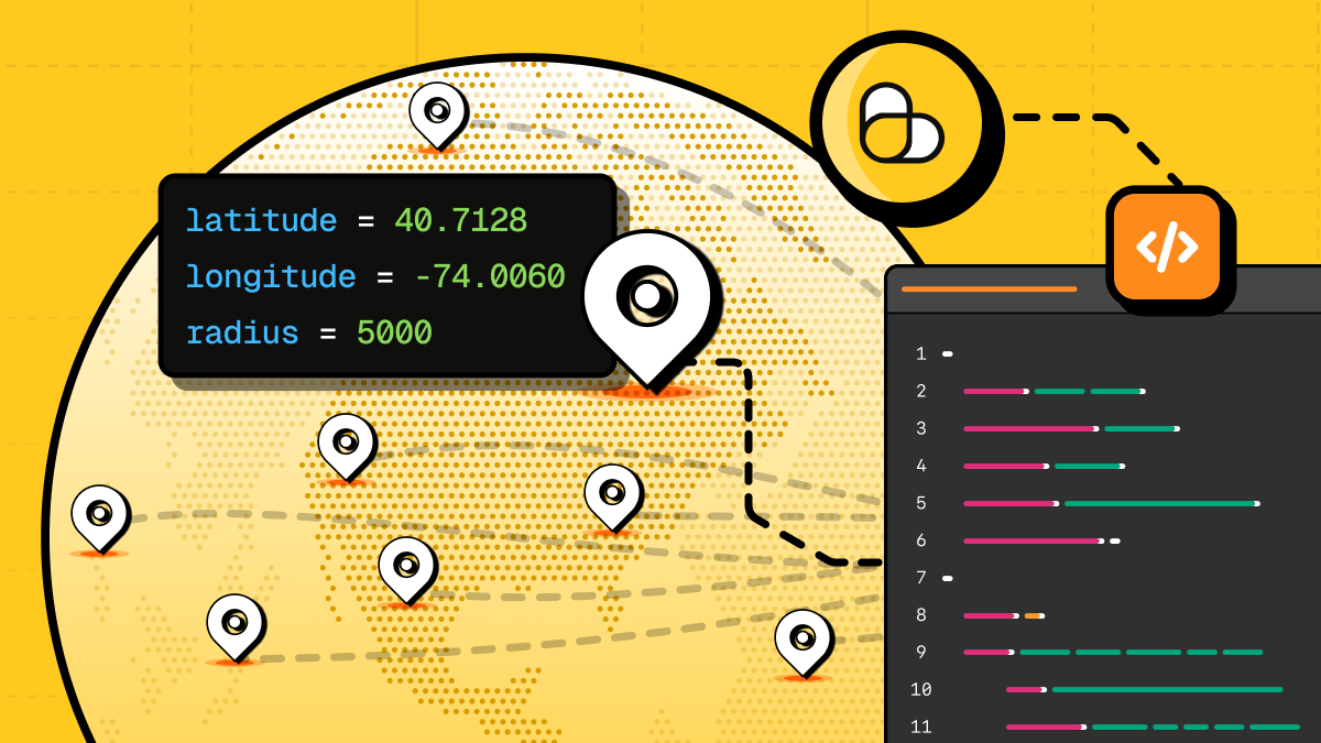 Google searches by exact geolocation with ScrapingBee
