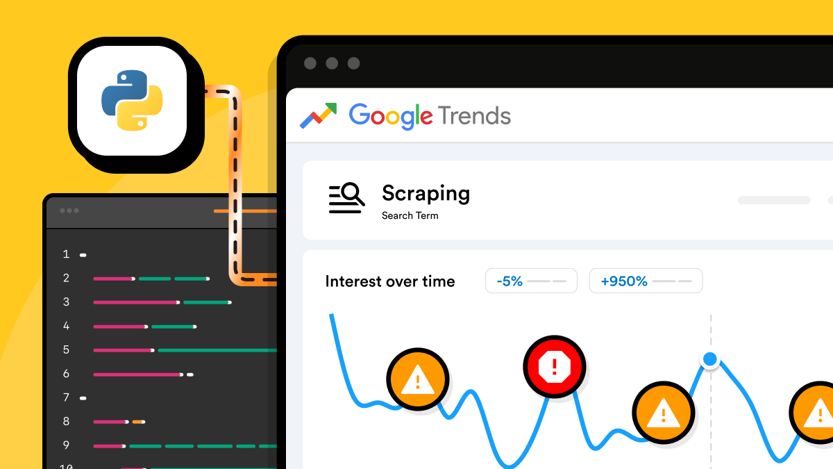 How to scrape Google Trends with Python using ScrapingBee