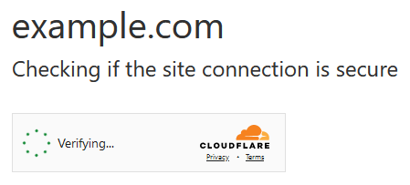 Cloudflare Turnstile