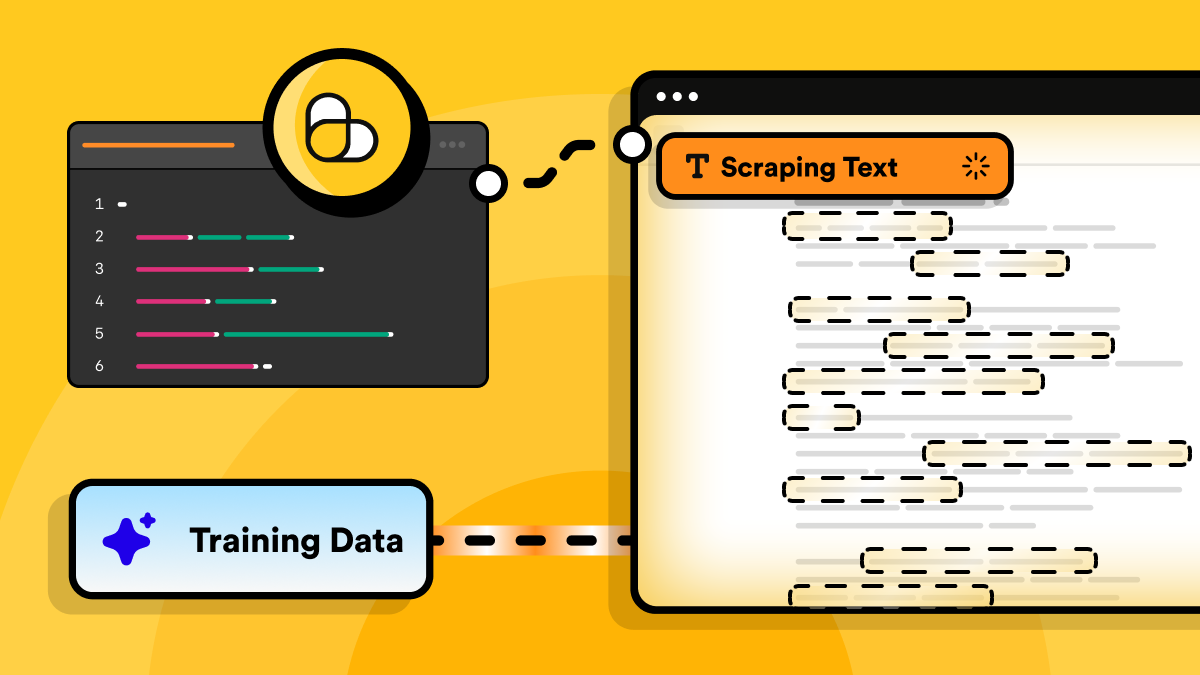 Scraping website text into clean, LLM-ready training data