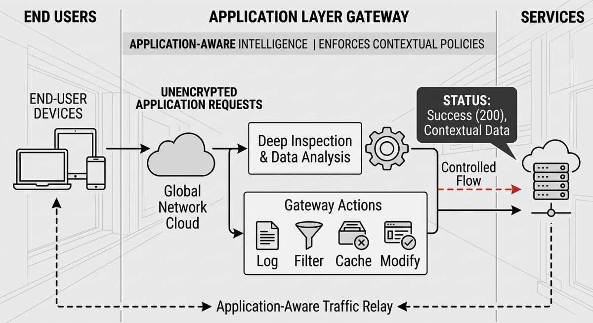 The application schema of HTTP proxies