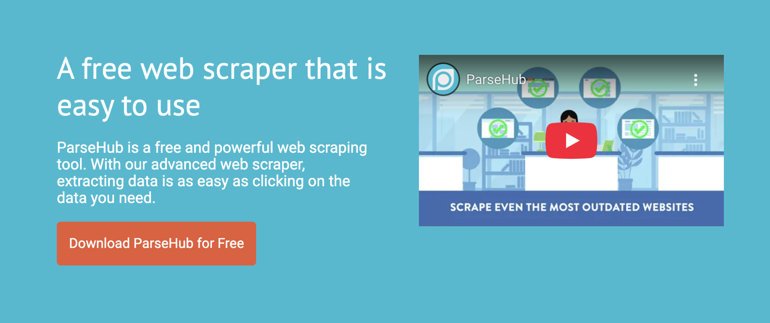 ParseHub – No-Code Visual Flows