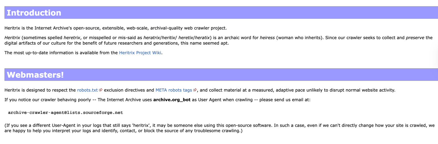 Heritrix