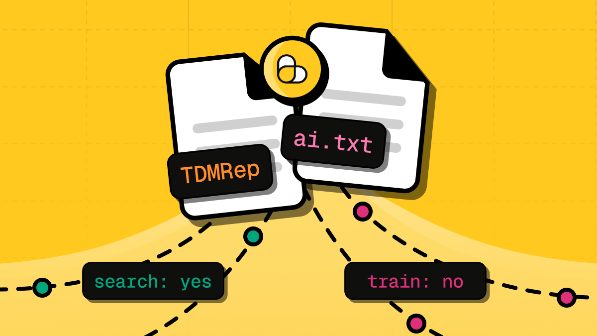 Cover image for parsing TDMRep and AI.txt purpose-based scraping controls