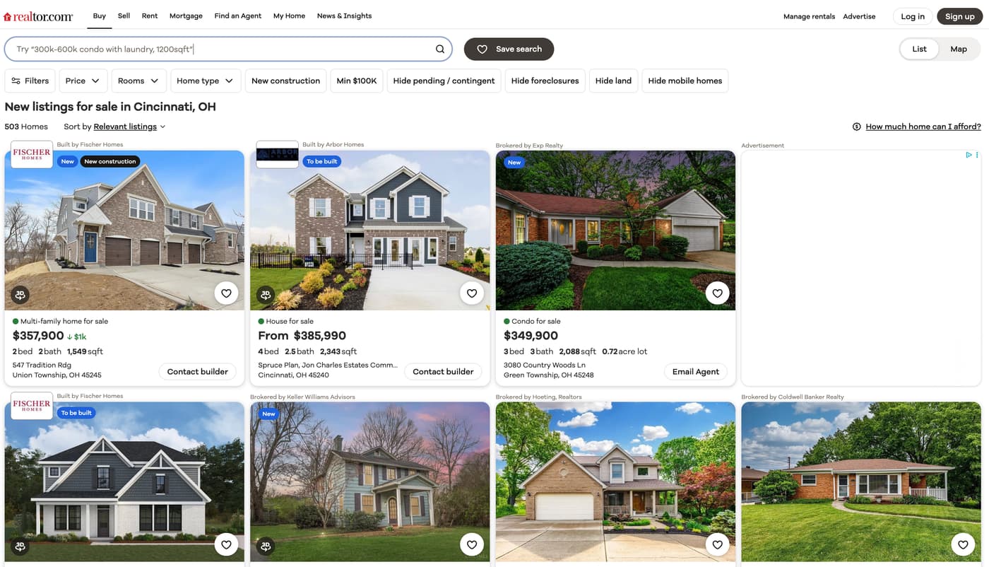 Listing Page - Realtor