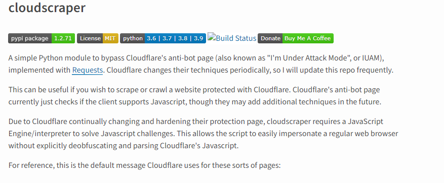 Cloudscraper
