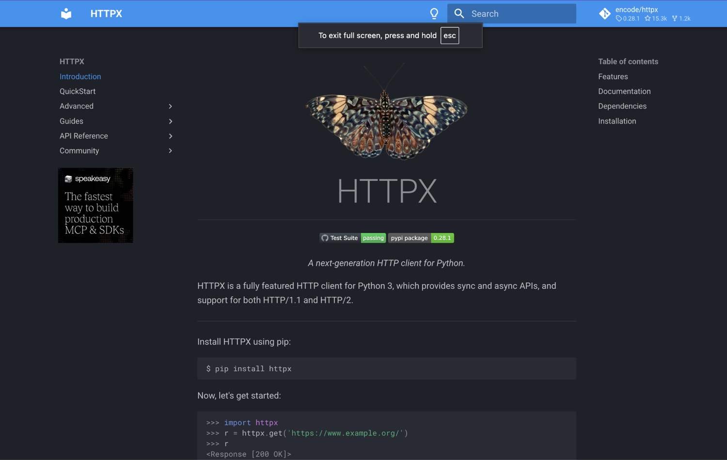 HTTPX overview