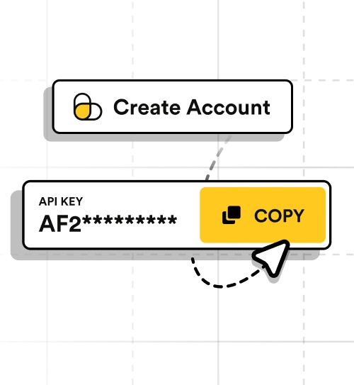 Creating a ScrapingBee account and copying the API key